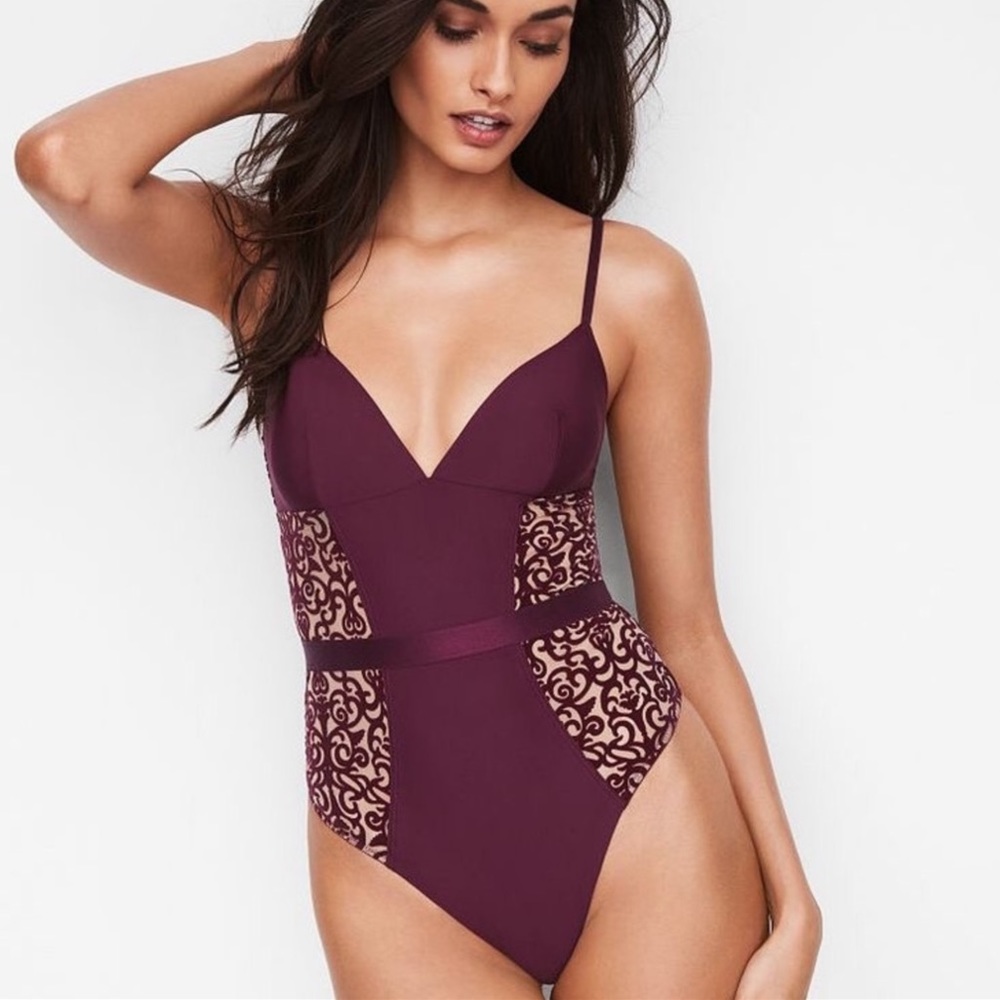 NWOT Victoria’s Secret Very Sexy Laser Cut Teddy